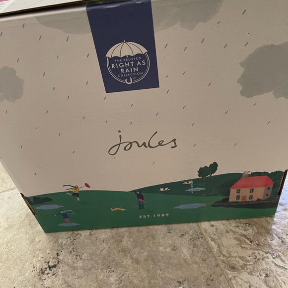 Joules womens Molly Welly Rain Boot - Picture 4 of 7